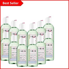 Moisturizing Aloe & Lemongrass Hand Sanitiser Gel - 50ml, 12 Pack for On-the-Go