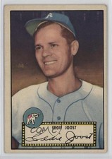 1952 Topps Eddie Joost (Black Back) #45 07vd