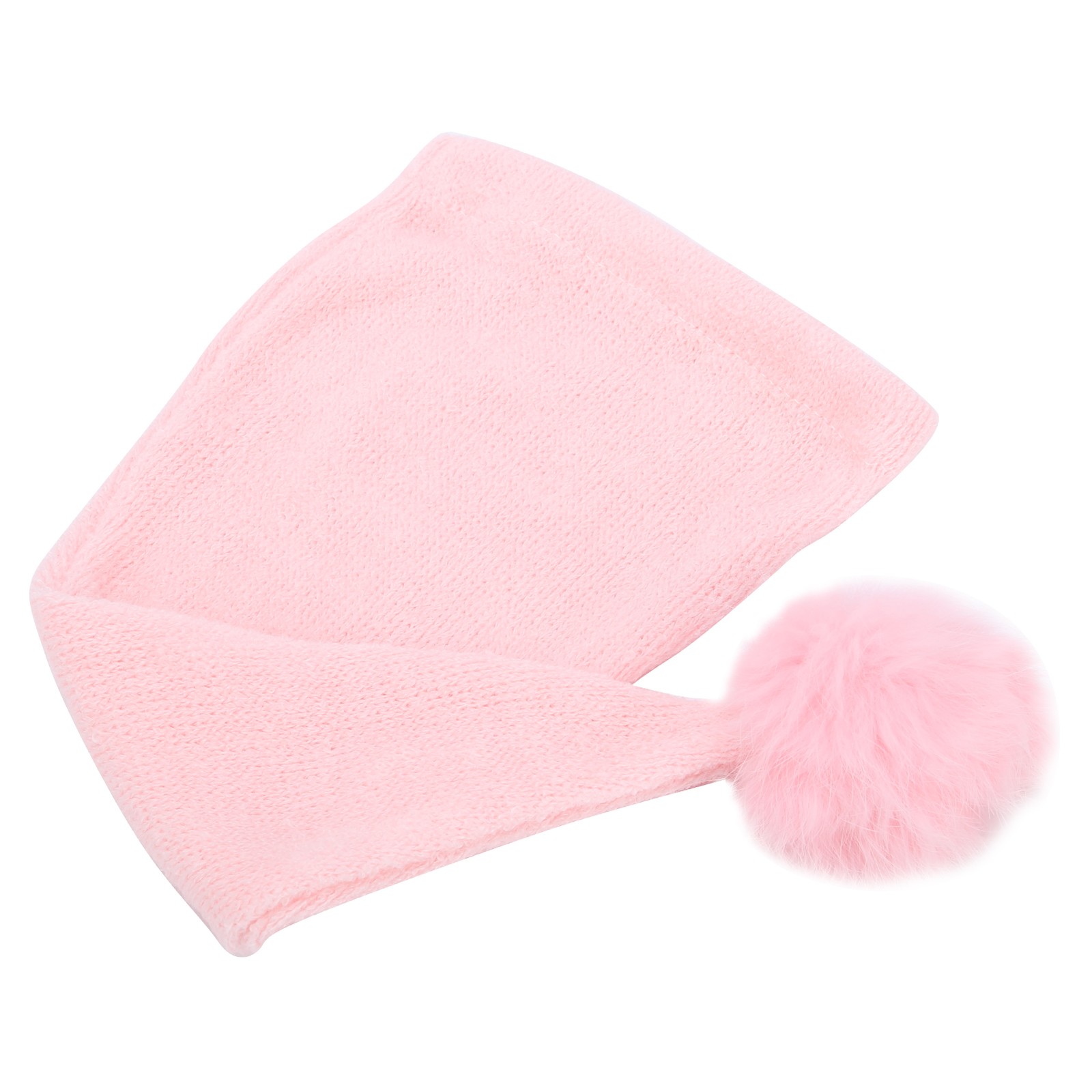 Newborn Props Hat Soft Knitted Long Tail Baby Photography Prop Hat For 0-1 Month