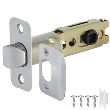 Brushed Nickel 1 Pack Door Lock Part, Stainless Steel Door Latch Replacement,...