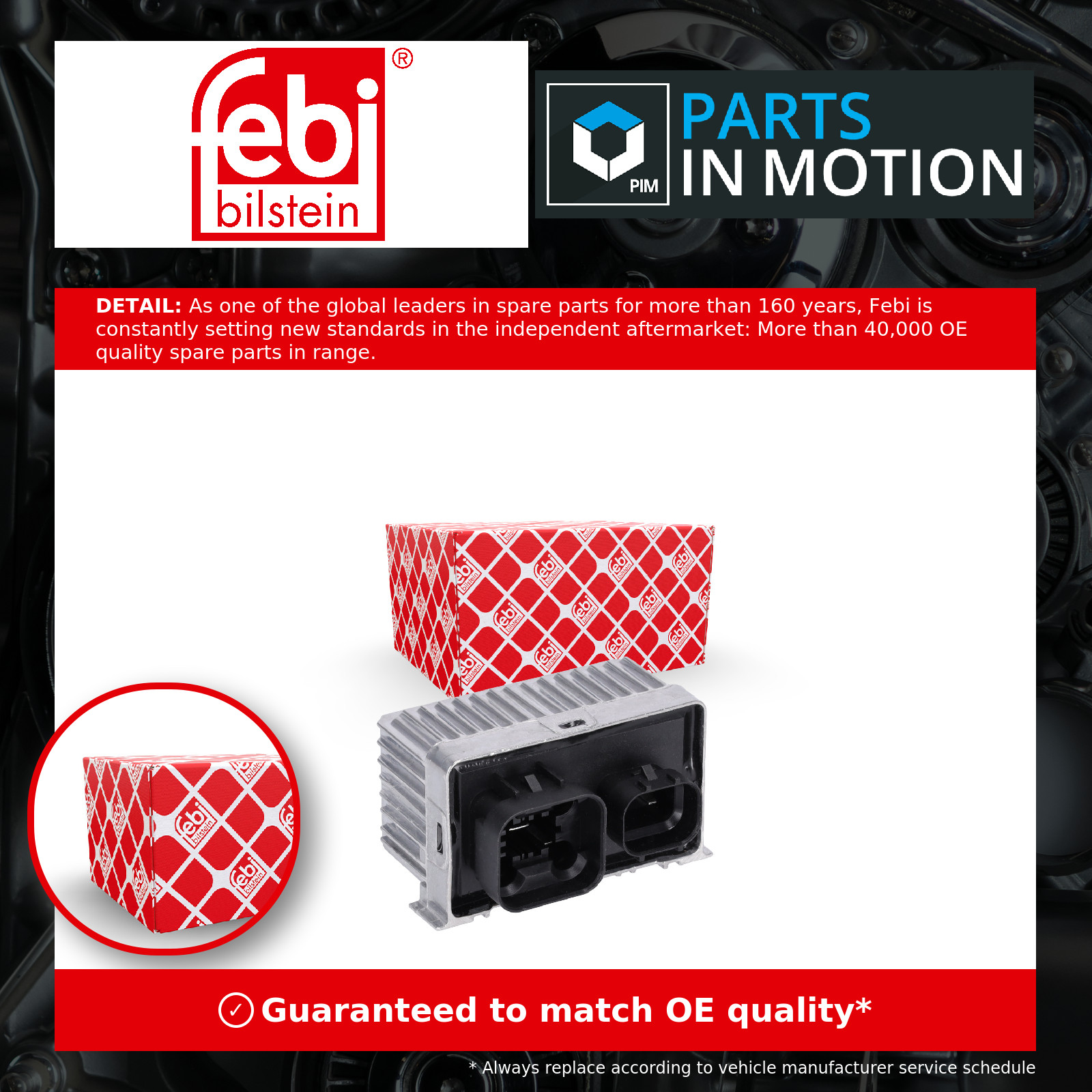 Glow Plug Control Unit fits CITROEN RELAY 2.2D 2011 on ECU 9675863980 Febi New