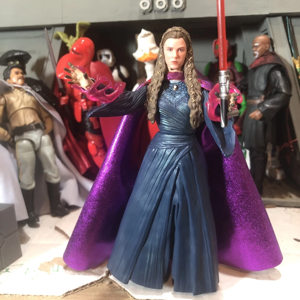 Star Wars Serie Negra Lote Darkside Princesa Leia Sith Lord Darth Leia Solo Foto 2 de 4