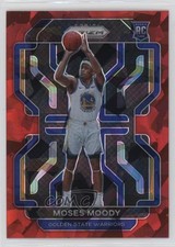 2021-22 Panini Prizm Red Ice Prizm Moses Moody #308 0t02