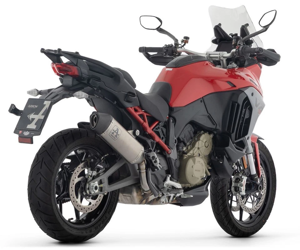 Silenciador de escape Arrow Veloce Titan DUCATI Multistrada V4/S 1100 2025 sin aprobación Foto 4 de 4