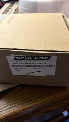 Schlage Gr 1 Storeroom Fail Secure Lock ND80JDEU RHO 626 RX 14-028