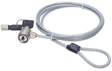 Manhattan Laptop Lock - with 4.6 ft Security Cable, K-Slots, Radial Lock Design