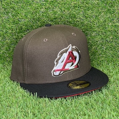 TOPPERZ NEW ERA ARKANSAS TRAVELERS TWO TONE METALLIC PRIME EDITION FITTED HAT