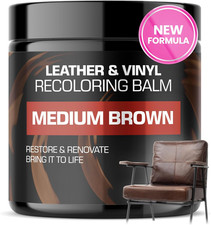 Leather Recoloring Balm, Color Restorer, Scratch Remover, Couch Paint and Repair