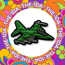 Green Fighter Jet War Plane Army Air Force Navy Clog Charm To Fit Crocs
