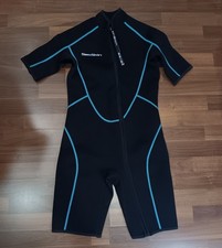 SeaSkin Women 3mm Neoprene Shorty Wetsuit with Front Zipper Water sport Medium