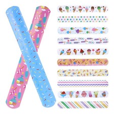 12 Pcs Cute Bracelet Snap Bracelets Kids' Party Favours Birthday