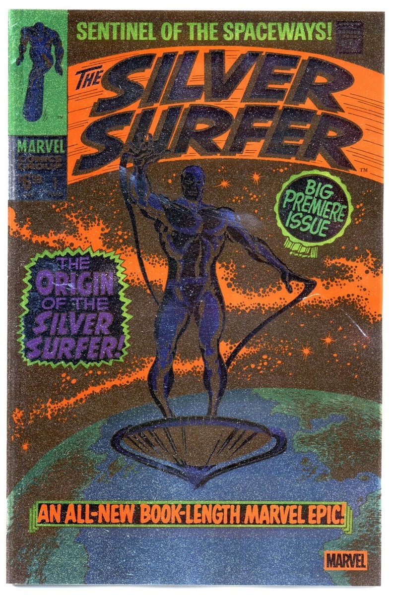 Silver Surfer #1 NM, Facsimile Edition, Foil Variant, Marvel