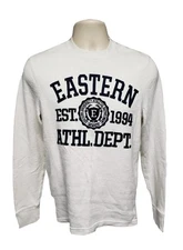 Eastern University Athletic Department est 1994 Adult Small White Sweatshirt