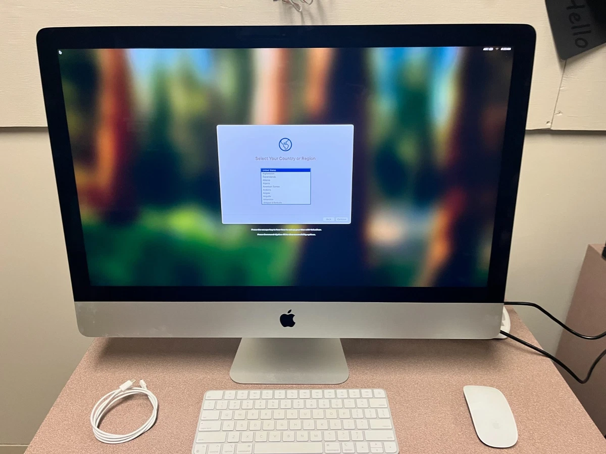 Apple iMac with Retina 5K display 512 GB Hard Drive Capacity Apple