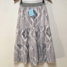 Skirt Girls L 10/12 100 Cotton Aztec Maxi Ruffle Tier Preppy Mom and Pop's Kids