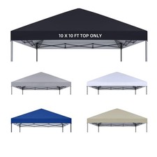 10x10 Canopy Replacement Top Only,Waterproof Pop Up Canopy Tent Top Replaceme...