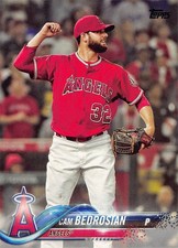Cam Bedrosian 2018 Topps 46  Los Angeles Angels  Baseball Card