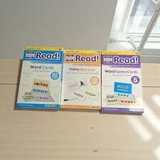 Baby Can Read Word Cards Word Game Cards Sliding Word Cards