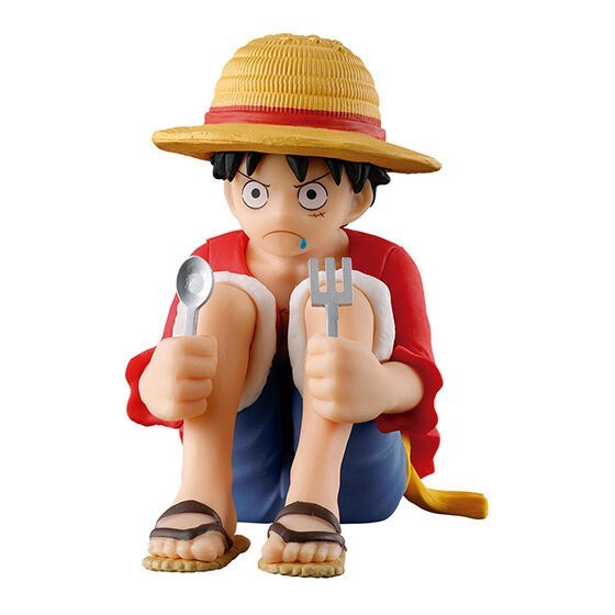 PSL ONE PIECE Machiboke Waiting series All 4 type Capsule Toys