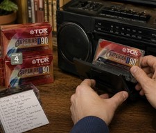 TDK Superior D90 Normal Bias Blank Cassette Tapes 4-Pack SEALED NEW