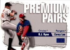 2000 SkyBox #245S B.J.Ryan C.Lee SP Card