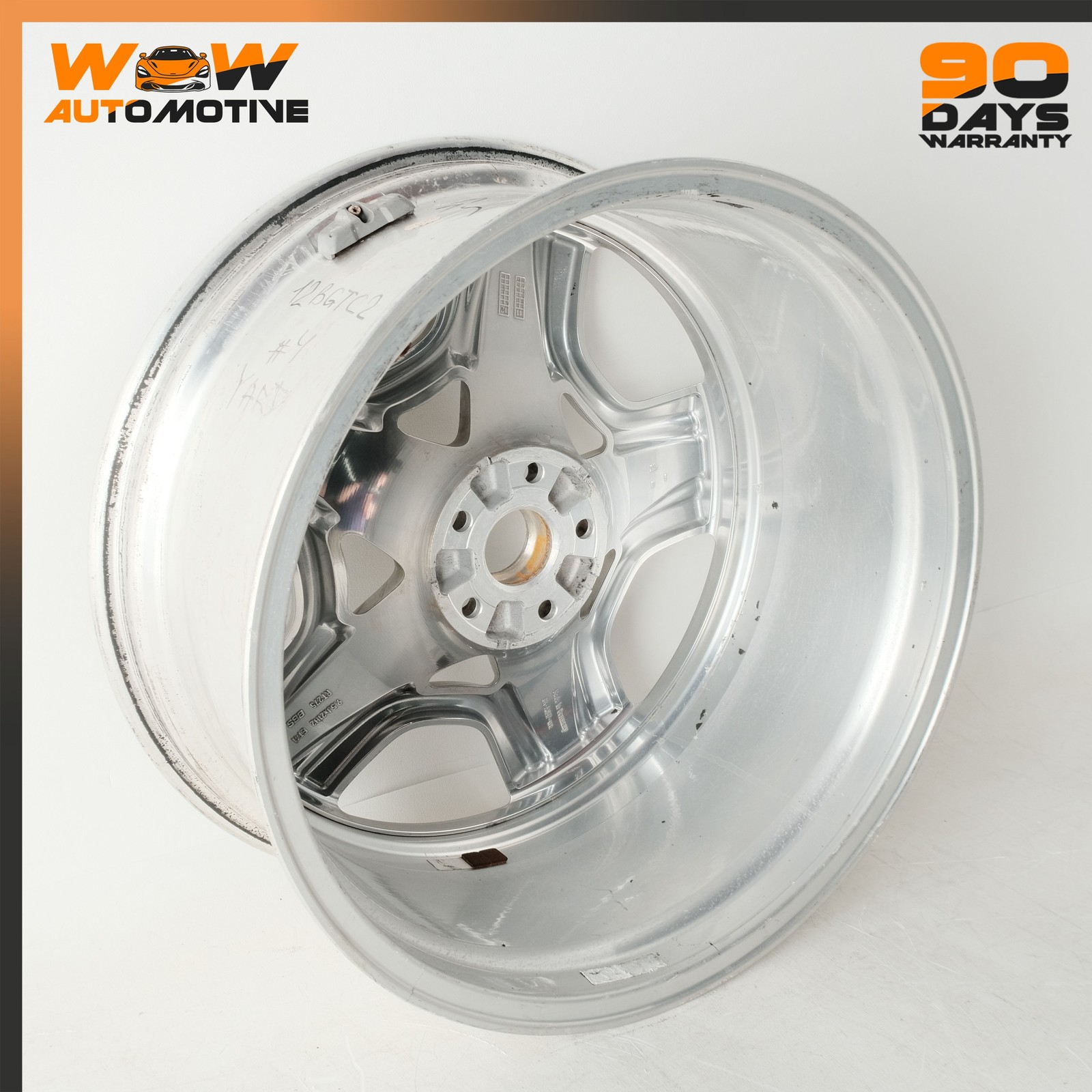 12-19 BENTLEY CONTINENTAL FLYING SPUR 9.5 X 21 21" WHEEL RIM 3W0601025DA 4 OEM