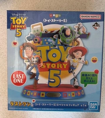 Figurine Toy Story 5 Ichiban Kuji Last One Prize Woody Buzz Lightyear... - Photo 1/2