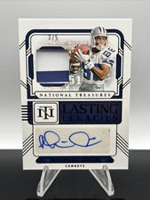 2024 National Treasures Michael Irvin Lasting Legacies Patch Auto # /5 Cowboys B