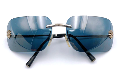 CHANEL サングラス 4085 C124/8D カメリア Archive CHANEL Rimless Sunglasses Eyewear 4085 c.124/6G Camellia w