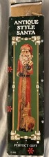 Vintage Santa Claus Folk Art Christmas Resin Figurine Decor