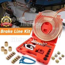 3/16 25FT Copper Pipe Flaring Tool with Tube Bender Brake Line Pipe Repair Kit