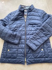 Basler Wende-Steppjacke mit Steh-Kragen Jeans blau Gr. 44 *top gepflegt*