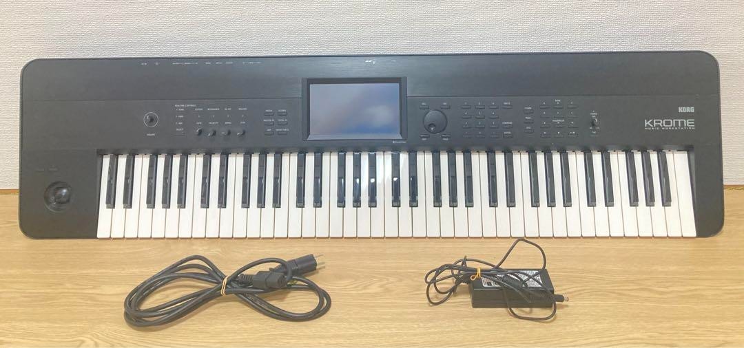 KORG シンセサイザー　KROME-73 Korg Krome 73 Key Workstation Keyboard KROME73 for sale
