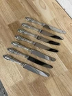 Antique Towle King Richard 8 3/4” Dinner Knife X 7 Sterling Silver Scrap