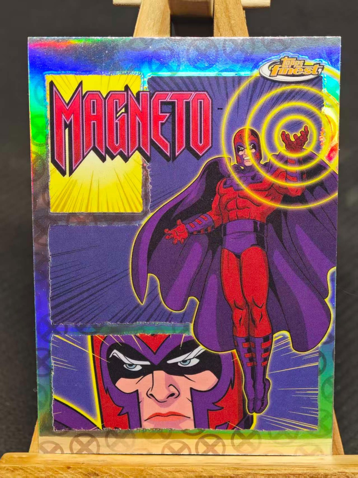 2025 Topps Finest X-Men '97 Magneto Remember It Insert #RI-9