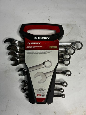#ad Husky Combination Wrench Set 728 173 SAE 8pc Missing 7 16 9 16 Used $19.99