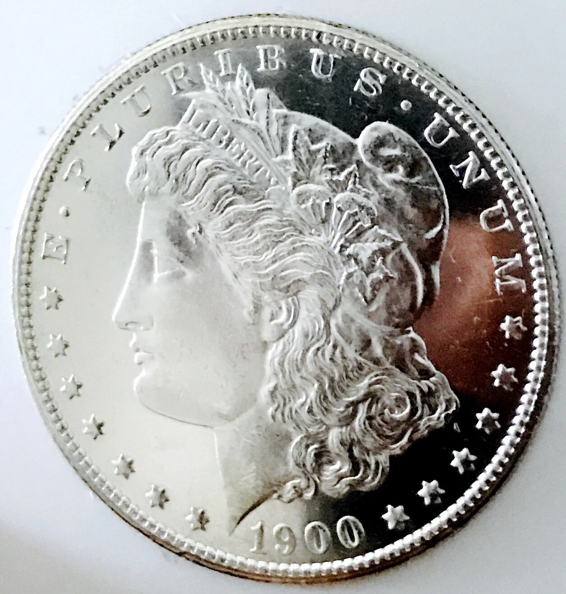 Uncirculated Uncertified 1900 Year Morgan US Dollars (1878-1921