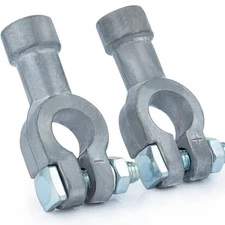 1 Pair Car Battery Terminal Connector, Top Post to Side Post Battery Adapter ...