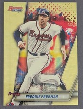 Marketplace image: 2019 Bowman's Best Freddie Freeman #13 *SUPERFRACTOR 1/1*