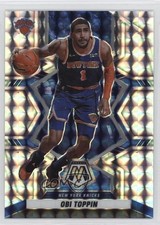 2021-22 Panini Mosaic Mosaic Prizm Obi Toppin #106 11oo