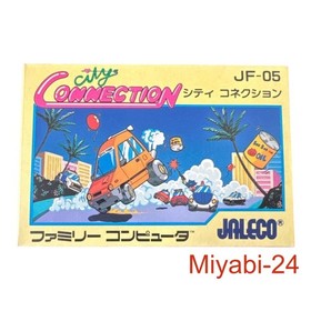 Famicom City Connection Nintendo NES Game Complete Box & Manual