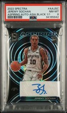 2022 Spectra Aspiring Asian Black JEREMY SOCHAN RC Auto 1/1 PSA 8