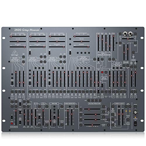 BEHRINGER analog synthesizer gray model semi -modular 8U 2600 GRAY MEANIE