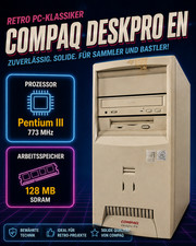 Retro Pc Computer Compaq Pentium III 733 MHz