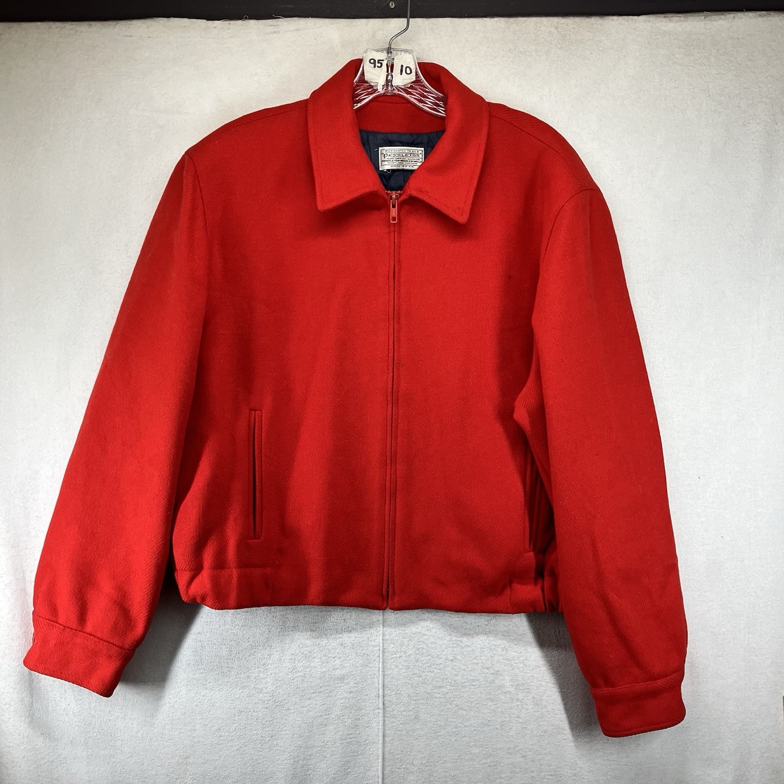 Vintage Pendleton Wool Cruiser Jacket Bomber Unis… - image 1