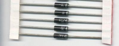 Lot De 10 Diodes Redresseuses 1N5401-T 100V 3A DO-201 - Montage Traversant Axial - New Old Stock