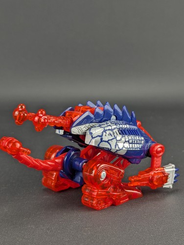 Transformers Beast Machines Dillo red complete Hasbro 1999 Deployer - Picture 3 of 4