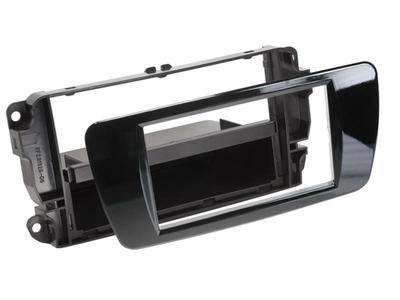 Radio Einbauset Auto 1 DIN Blende Adapter Seat Ibiza 6J 6JN ab 08 piano black