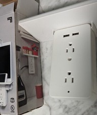Sharper Image Socket Shelf 8 Port Surge Prote...