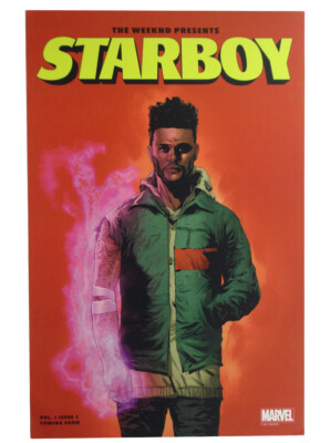 Starboy Weeknd Limited Edition Screenprint 2017 NYCC Comic Con Exclusive